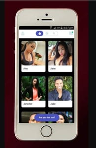 Screenshot of Flirt Naija