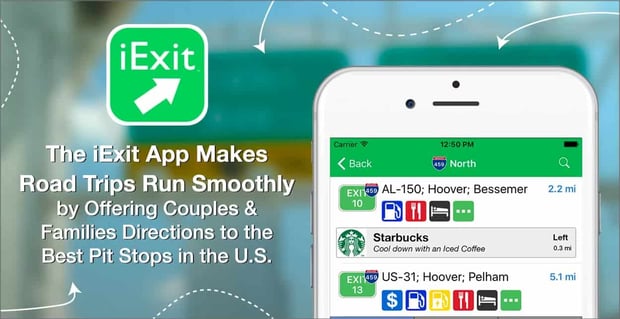 Iexit Makes Road Trips Run Smoothly For Couples And Families