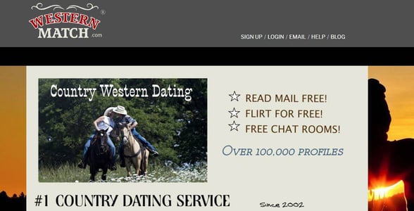 Screenshot of WesternMatch Screenshot of WesternMatch