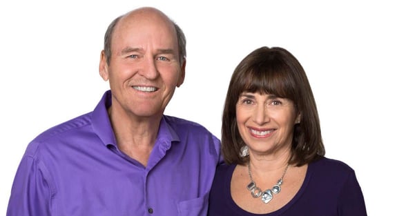 Photo of Dr. Pete Pearson and Dr. Ellyn Bader