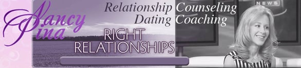 Screenshot of Nancy Pina website banner