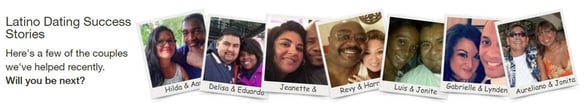 Screenshot of LatinoLicious success stories