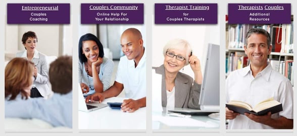 Screenshot of The Couples Institute services