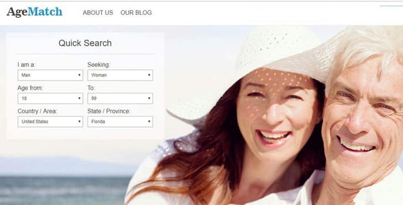 Screenshot of AgeMatch