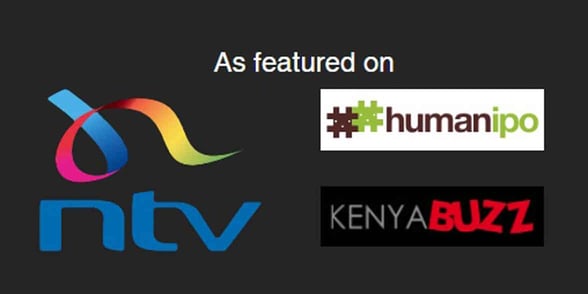 Screenshot of DateMeKenya's press logos