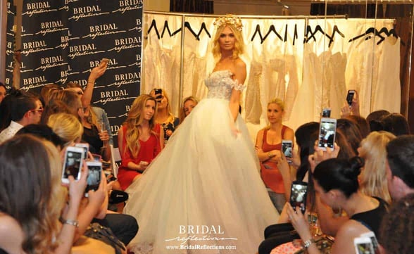 Photo of a Galia Lahav show at Bridal Reflections