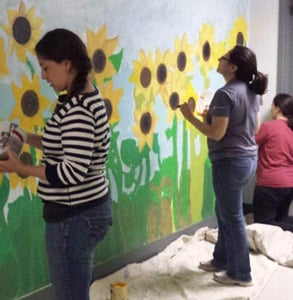 Photo of volunteers at the Salvation Army