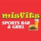 Misfits Sports Bar &amp; Grill Logo