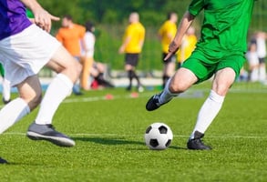 Photo of soccer players