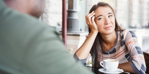 Photo of a boring date