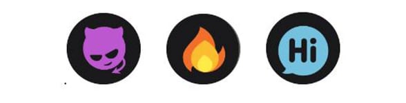 Photo of Grindr's Tap Icons Photo of Grindr's Tap Icons