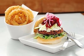 Photo of the Oaxaca burger