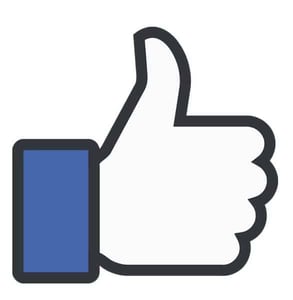 Facebook's like icon Facebook's like icon