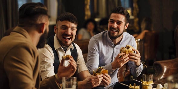 Photo of a group of men