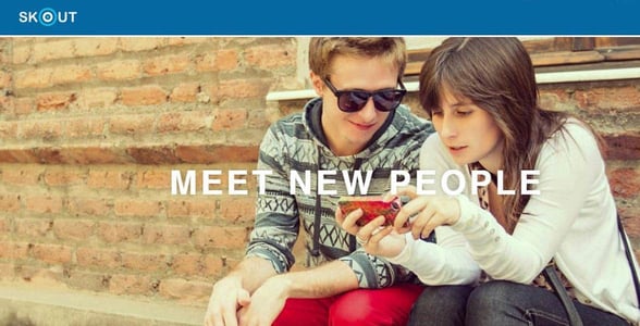 Screenshot from Skout Screenshot from Skout