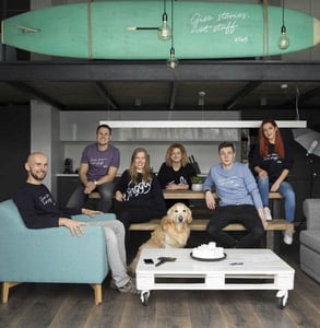 Photo of the Tinggly team
