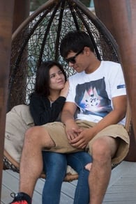 Photo of a couple at The Wild Center