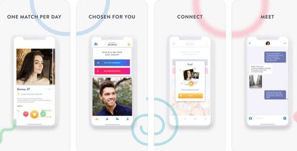 Screenshots of Once