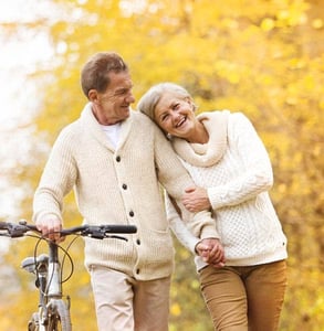 Photo of a senior couple