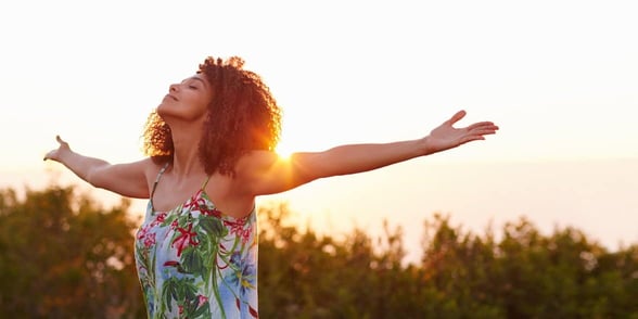 Photo of a confident woman