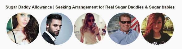 Screenshot from SugarDaddyAllowance.com