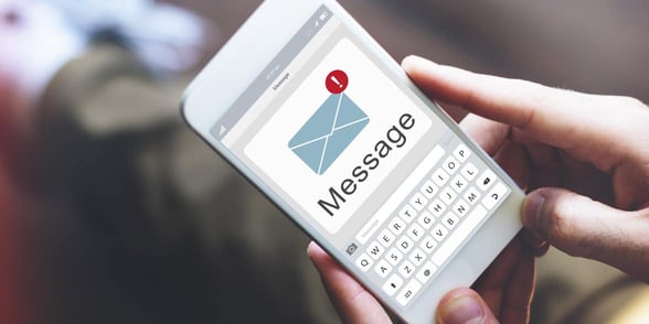 Photo of text message