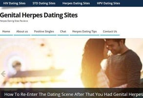 Screenshot of GenitalHerpesDatingSites.info Screenshot of GenitalHerpesDatingSites.info