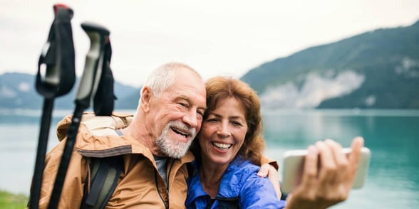 Photo of happy couple
