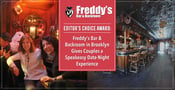 Editor’s Choice Award: Freddy&#8217;s Bar &amp; Backroom in Brooklyn Gives Couples a Speakeasy Date-Night Experience