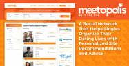 Meetopolis: A Social Network That Helps Singles Organize Their Dating Lives with Personalized Site Recommendations and Advice