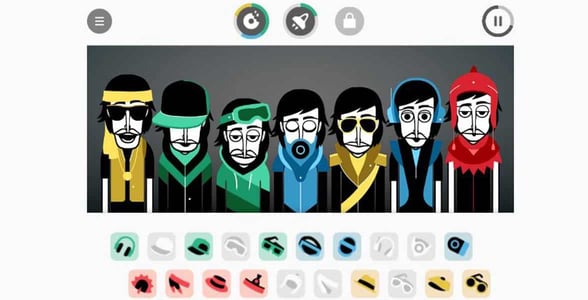 Screenshot of Incredibox