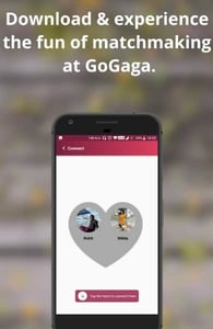 Screenshot of GoGaga