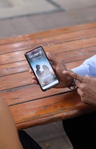 Screenshot of GoGaga app