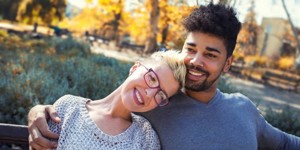 Photo of interracial couple Photo of interracial couple