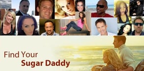 Screenshot of SugarDaddyForMe.com banner