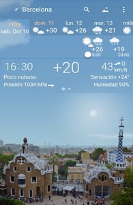 Screenshot of YoWindow