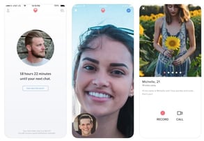 Screenshots from the Filter Off app
