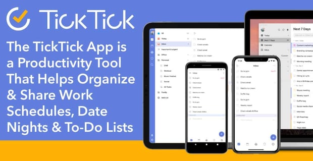 Ticktick Helps Couples Organize Date Nights
