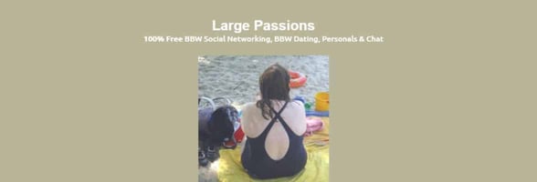 Screenshot of LargePassions.com