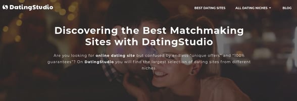 Screenshot of DatingStudio