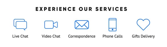 Screenshot of BeHappy2Day contact methods