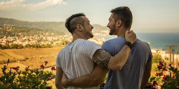Photo of gay couple Photo of gay couple