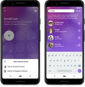 Screenshots of Secret Crush Screenshots of Secret Crush