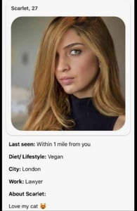 Veggly dating profile