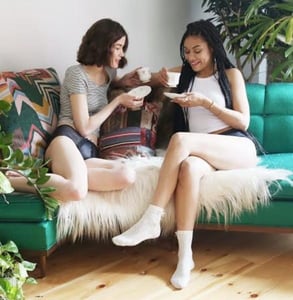 Photo of women wearing Thinx products