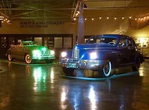 Photo of Packard cars in America's Packard Museum