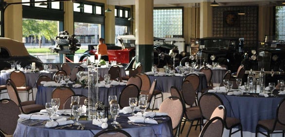 Photo of a reception at America's Packard Museum