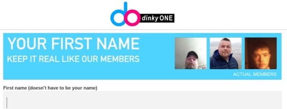 Screenshot of DinkyOne