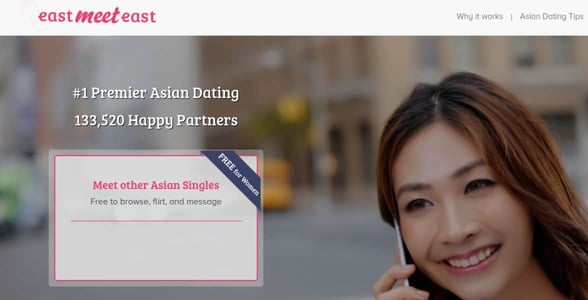 Screenshot of EastMeetEast