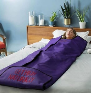 Photo of the HigherDOSE sauna blanket